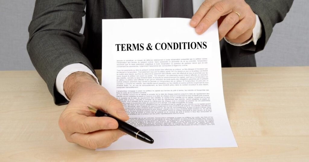 terms and conditions thousif incorporated