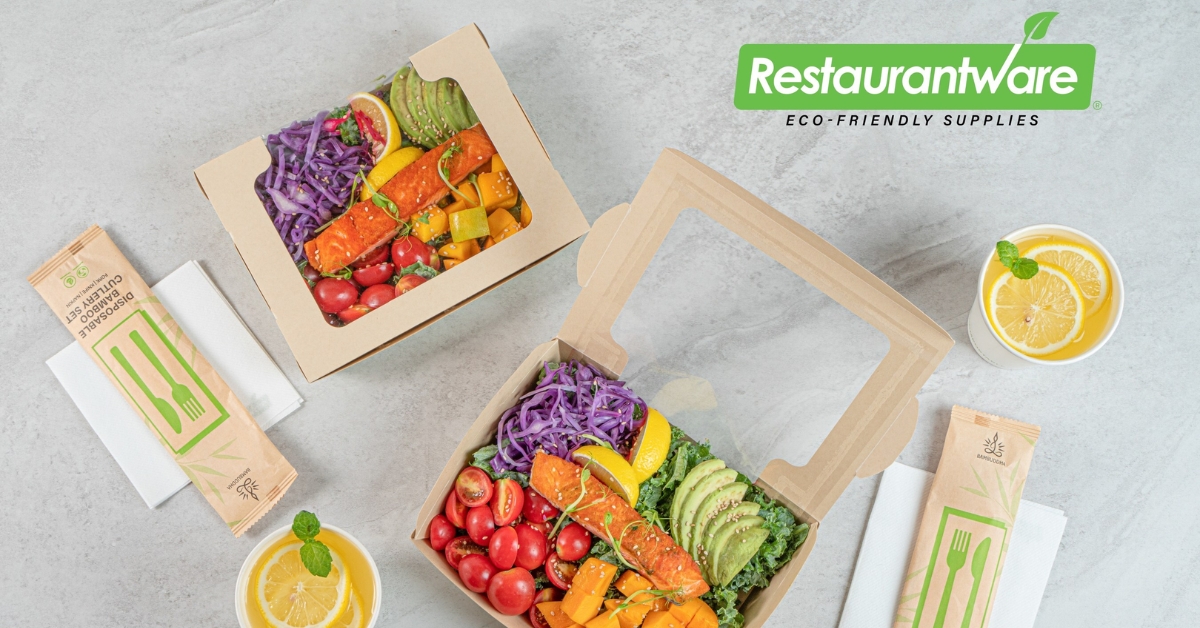 Restaurantware Launches Sustain Compostable Food Packaging