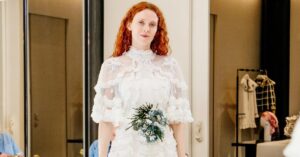 Karen Elson Model, Singer - Star-Studded NYC Wedding