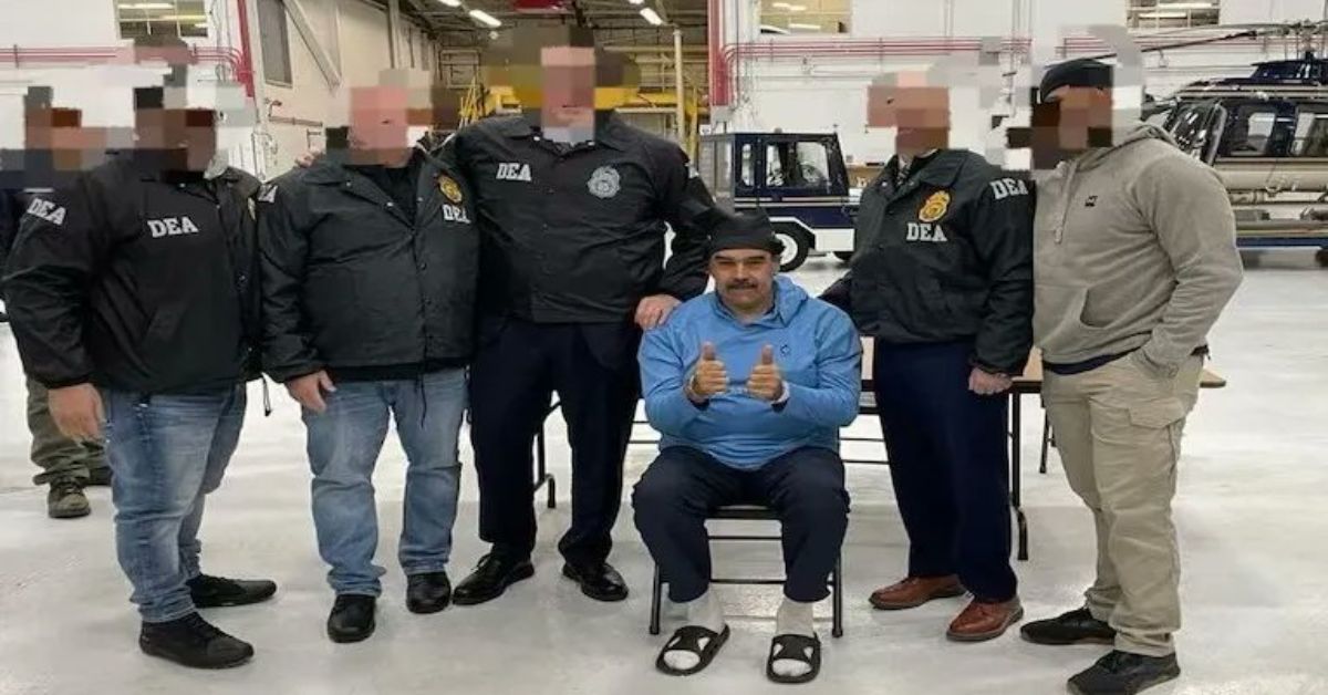 Captured Nicolas Maduro handcuffed in US as he faces detention in notorious New York prison facility
