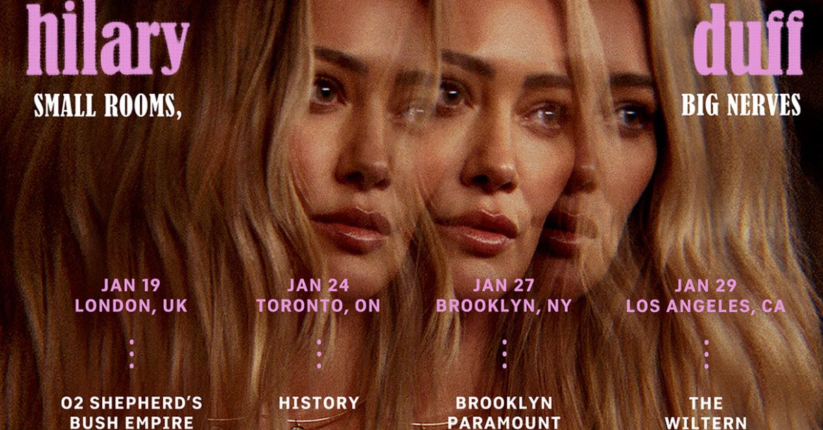 Hilary Duff Sparks Joy With 2026 Tour Kickoff In London