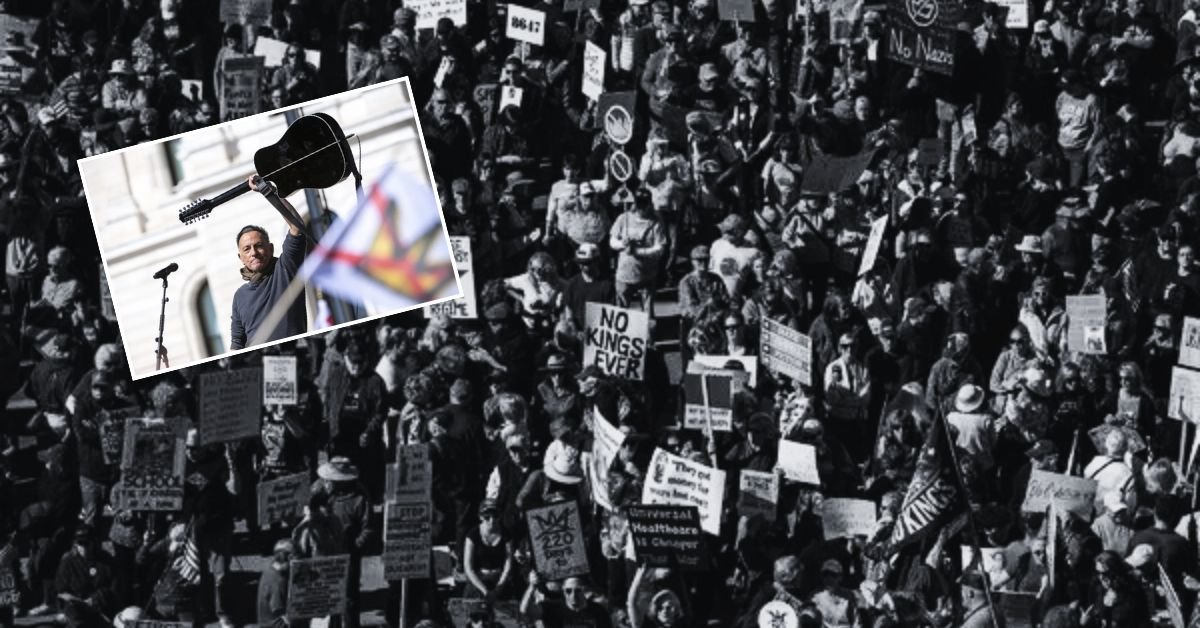 Bruce Springsteen Joins No Kings Protests Nationwide