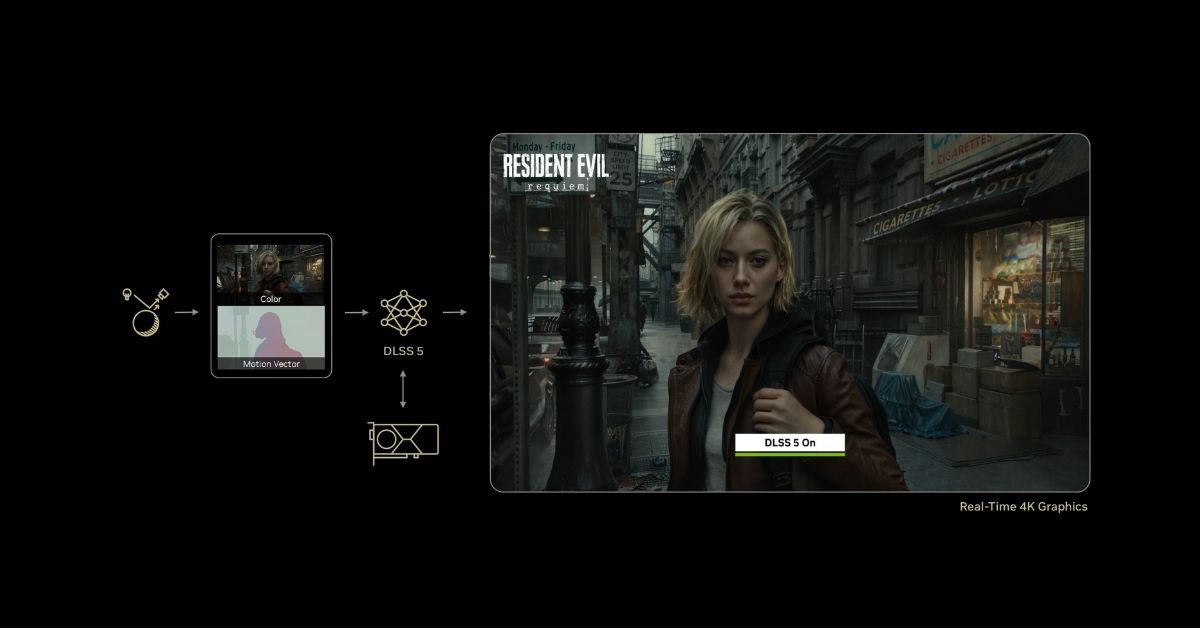 Jensen Huang Announces NVIDIA DLSS 5 At GTC 2026