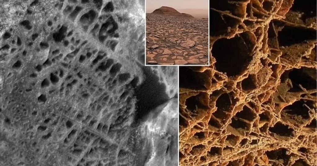 NASA's Spiderwebs On Mars What They Really Mean