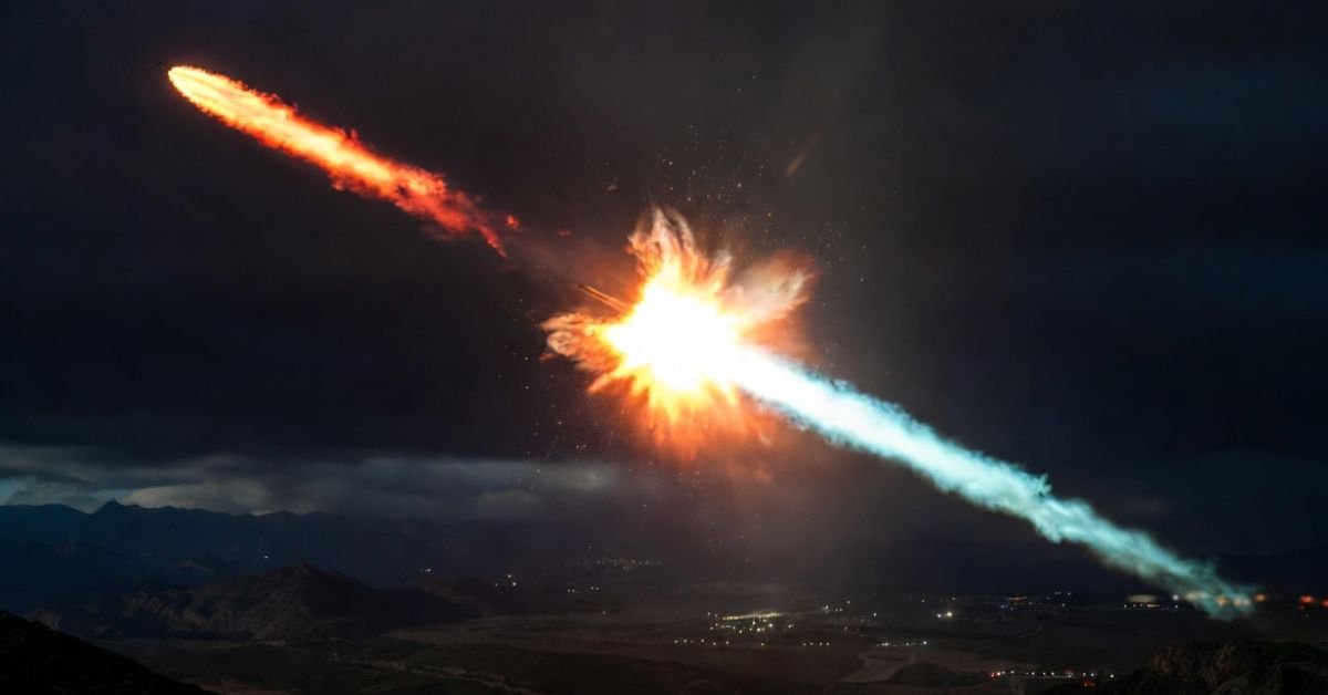 NATO Intercepts Iranian Ballistic Missile Heading Toward Turkish Airspace