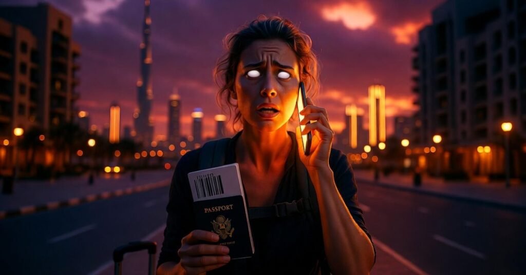 US Citizens Stuck In UAE Emergency Contacts, Embassy Help