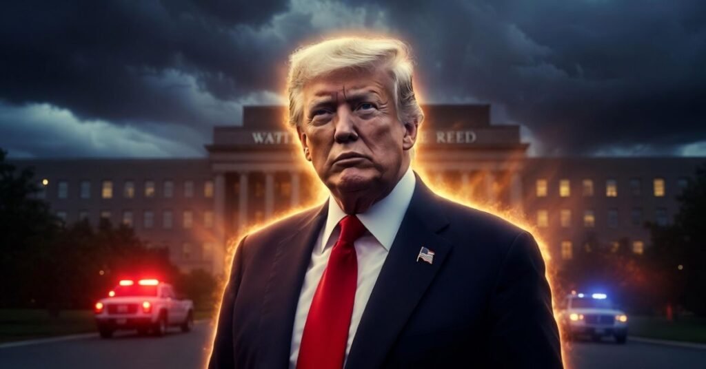 Fact Check Donald Trump, Walter Reed Rumours Denied