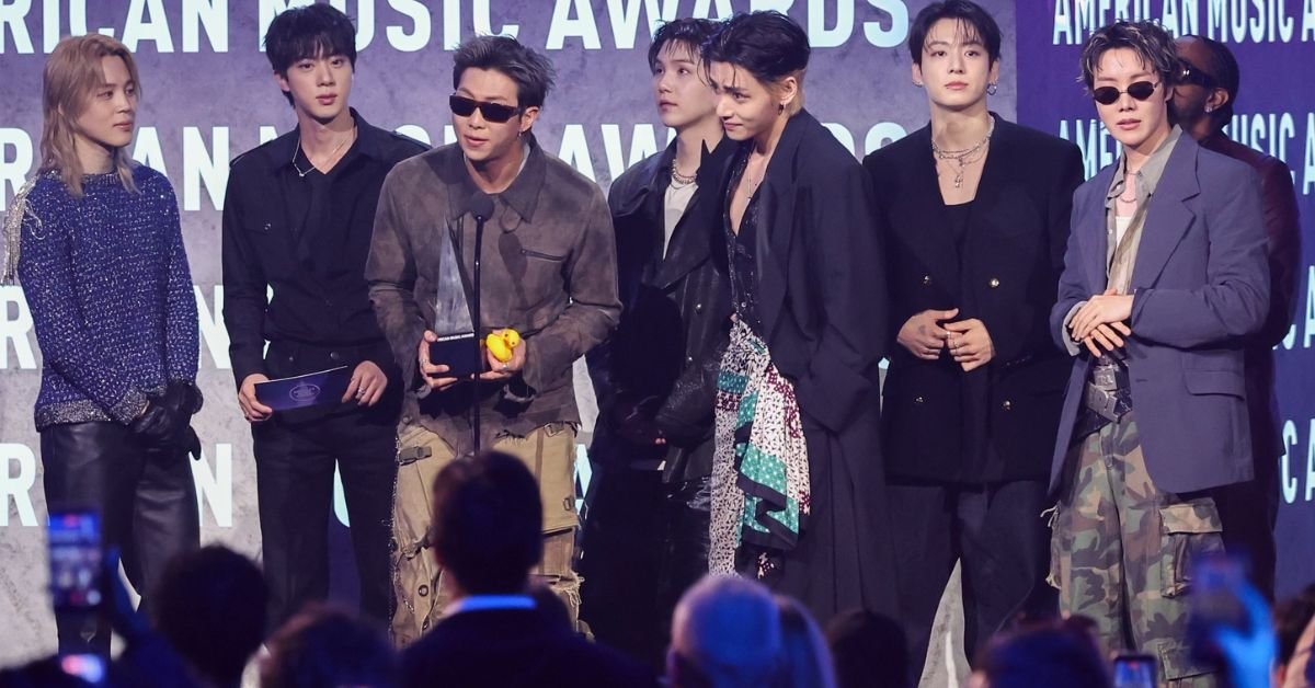 BTS Wins Artist Of The Year At 2026 AMAs In Historic Return